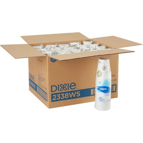 DIXIE Dixie Foods DXE2338WSCT 8 Oz Paper Hot Cup 500 Count