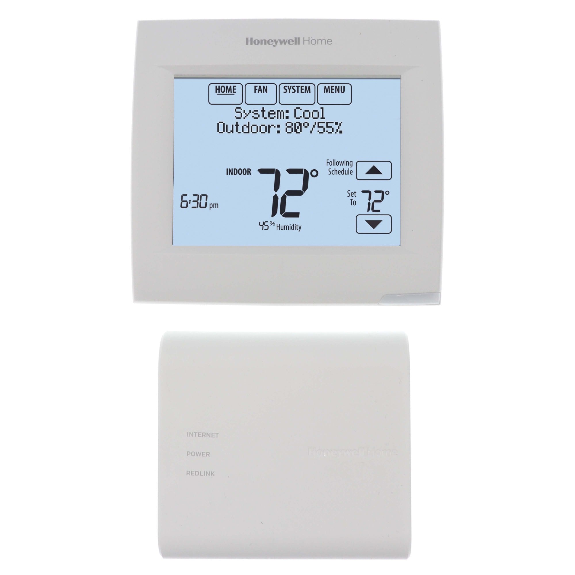 HONEYWELL HOME Honeywell Home YTH8321R1002 Programmable Touchscreen Thermostat Dual Powered (3H/2C) TH8321R1001
