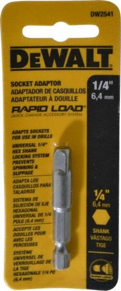 DEWALT Dewalt Accessories DW2541 1/4 Inch Socket Adapter 3-pack