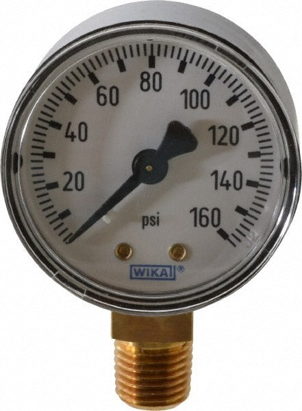 WIKA Wika 4252951 Pressure Gauge 0-160 Psi 2 in Dial Npt