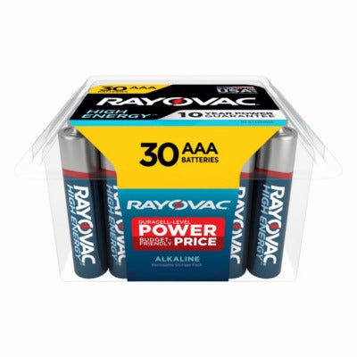 RAYOVAC Rayovac 824-30PPTK Aaa Alkaline Pro Pack Battery 30 Pack