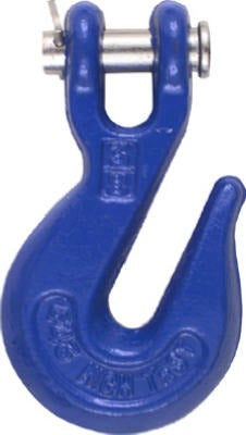NATIONAL HARDWARE National Mfg N177-238 Blue Clevis Grab Hook 3/8 in