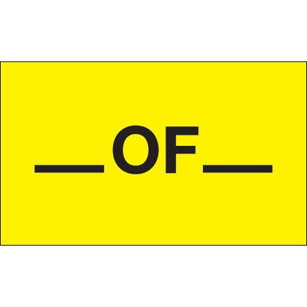 BSC PREFERRED Bsc Preferred DL1117 Handling Instruction Labels