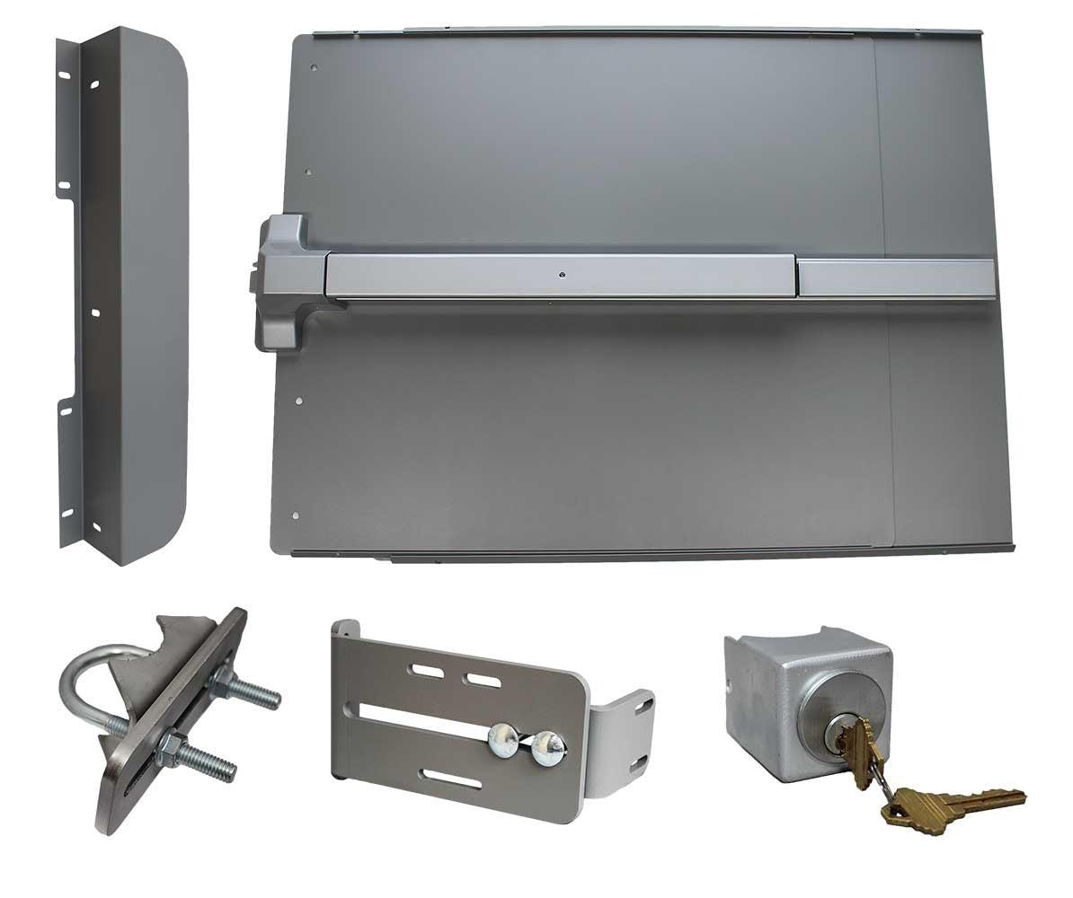 LOCKEY Lockey ED51S Edge Panic Shield Safety Kit Silver