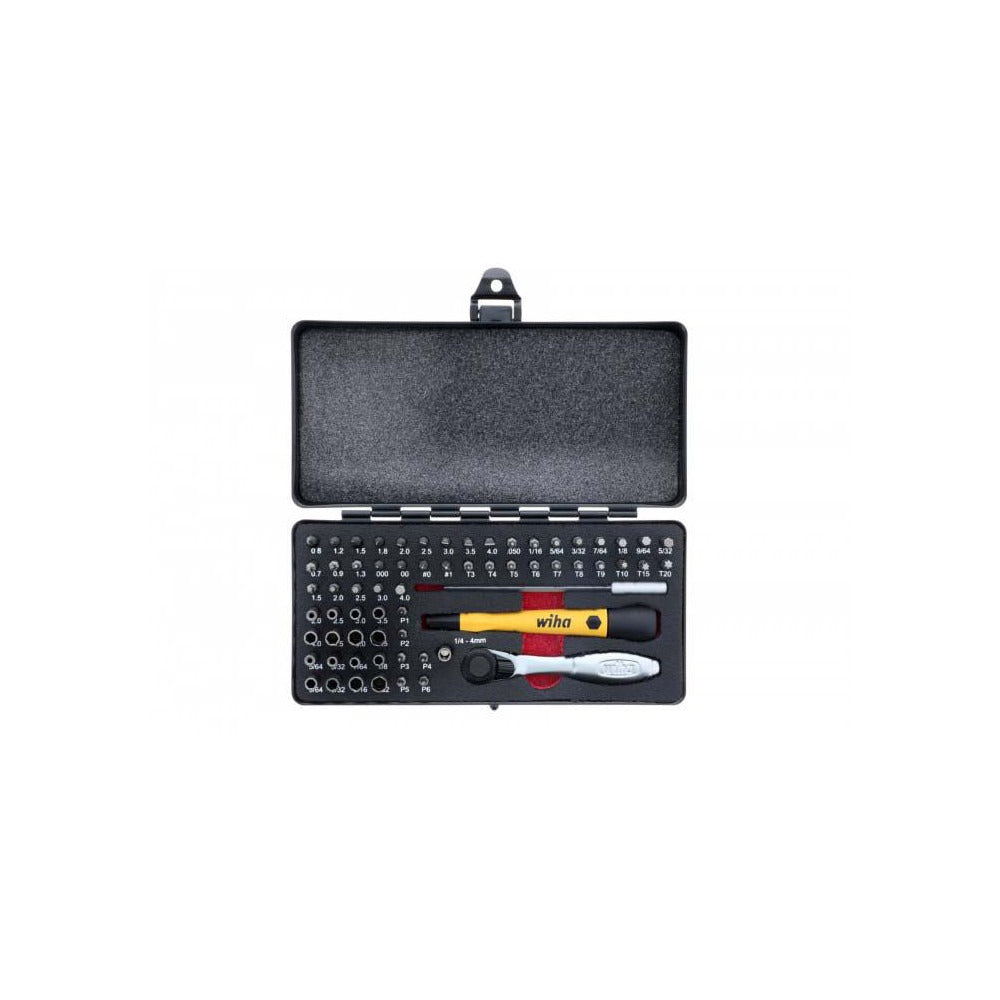 WIHA Wiha 75965 65-piece Micro Screwdriver Insert Bit Set