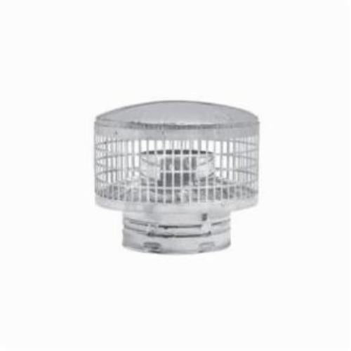 Metal-Fab 6TGC Contemporary Cap, 6 in Duct, 11-1/2 in H