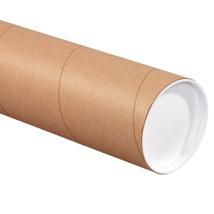 BSC PREFERRED Bsc Preferred P4036KHD Kraft Mailing Tubes 12-pack