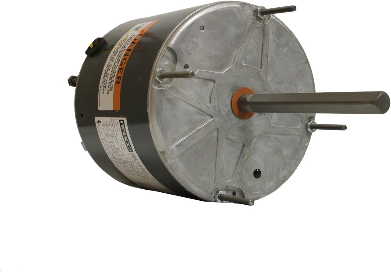 FASCO Fasco D2826 Permanent Split Capacitor Condenser Fan Motor 1/3 HP (5.6 inches Frame) FE6001F