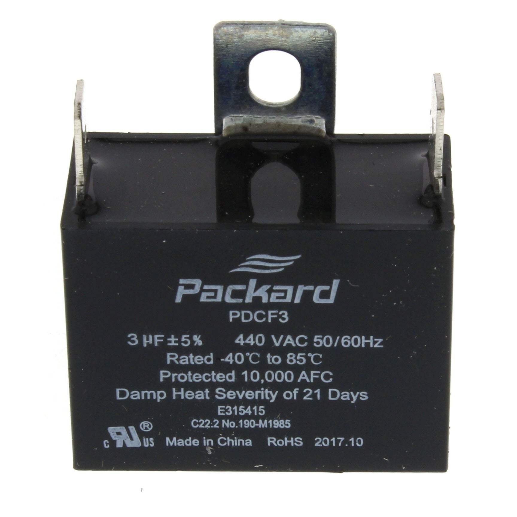 PACKARD Packard PDCF3 Cap Run Dry Box Mfd 440V