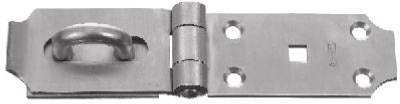 NATIONAL HARDWARE National Mfg N342-550 Ss Heavy Duty Hinge Hasp 7.5 in 2-pack