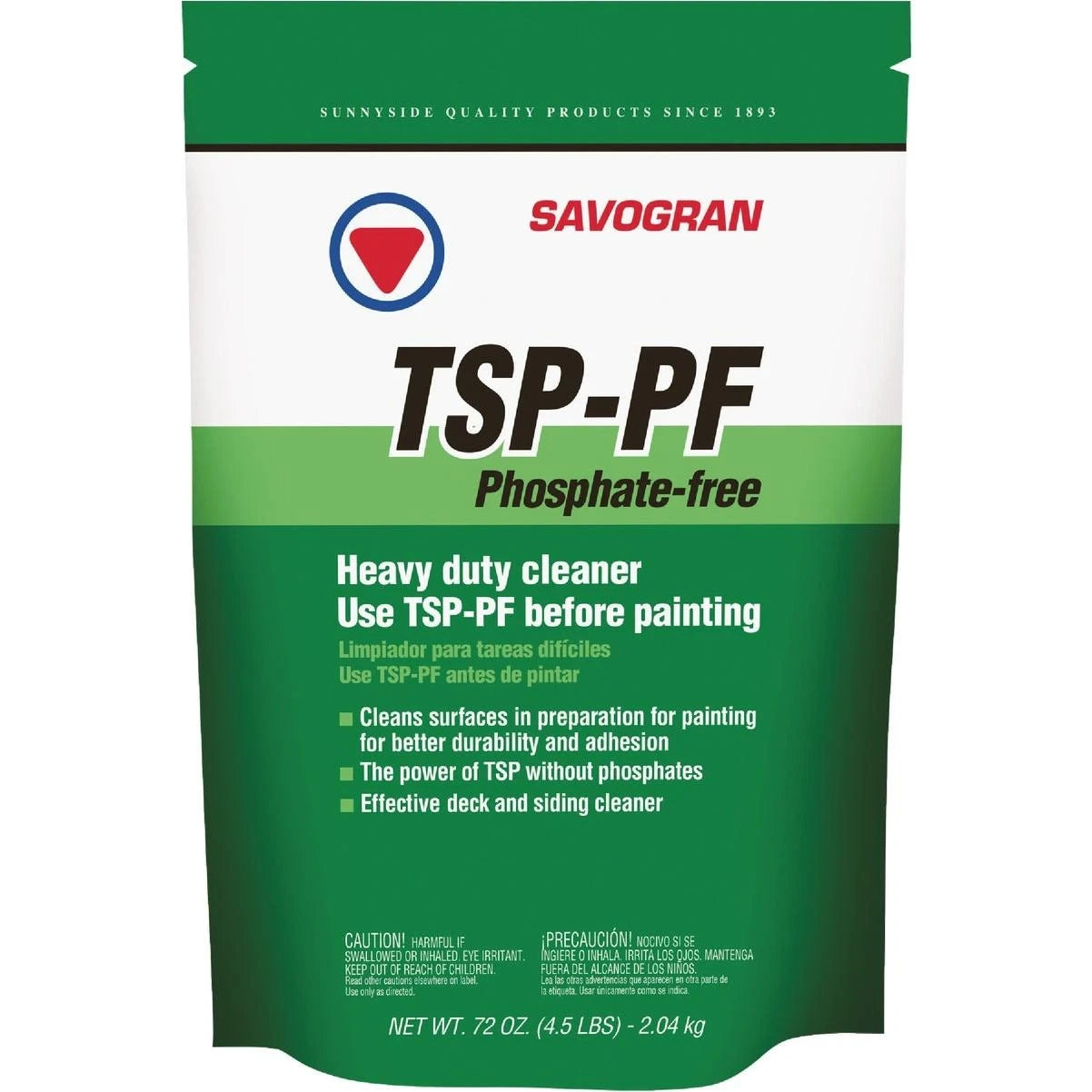 SAVOGRAN Savogran 90612 Tsp-Pf Pre-Paint Surface Prep Cleaner 4.5 lb (72 oz) Bag