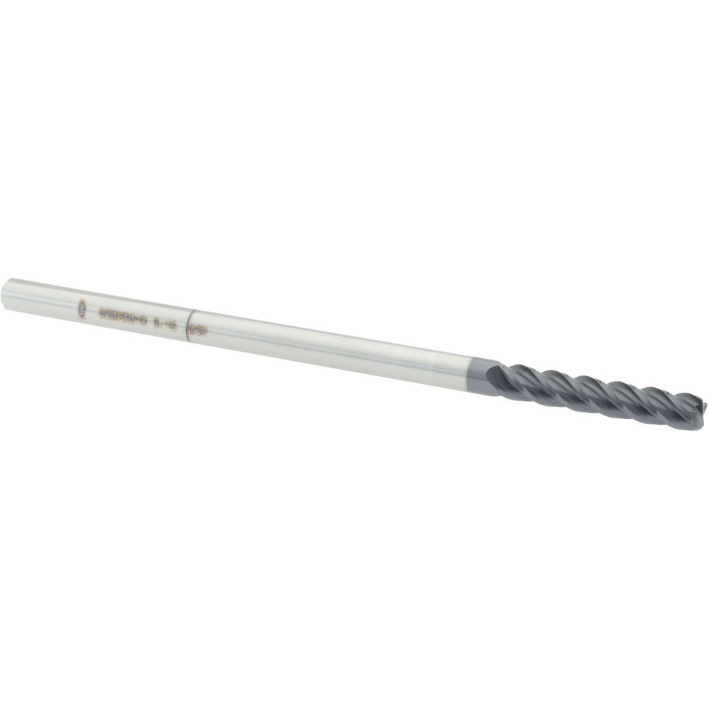 ACCUPRO Accupro 12183468 Corner Radius End Mill 3/16 in 4 Flute