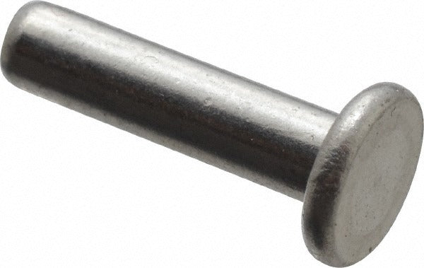 RIVETKING Rivetking. 12N50RFLAP/1100 Solid Rivet Flat Head Aluminum