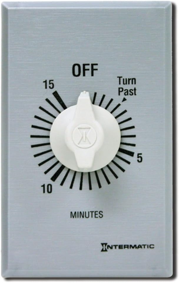 INTERMATIC Intermatic SW15MK 15-Minute Spring Wound Timer 20 Amp (1 Pack)