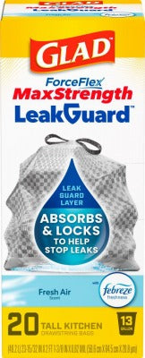 BLODGETT Clorox/home Cleaning 22643 Trash Bags 13 Gal 20 Count