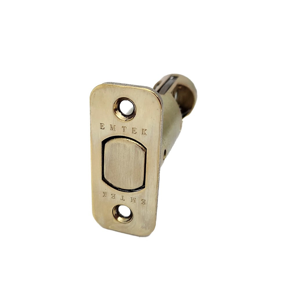 EMTEK Emtek LC4-DBLCH237R-US3 Radius Deadbolt Latch 2-3/8 in