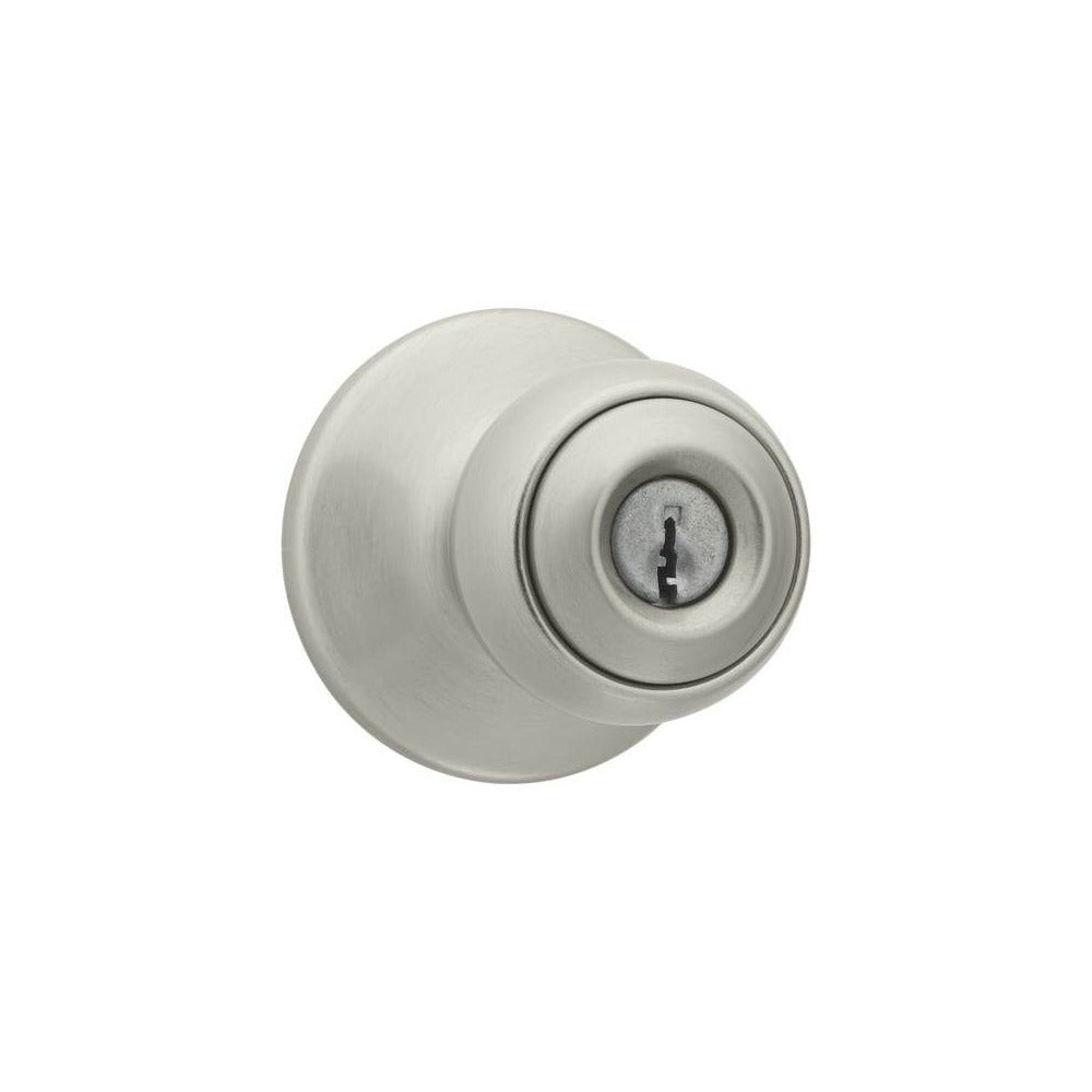 KWIKSET Kwikset 400P-15 Polo Knob Entry Lock Satin Nickel