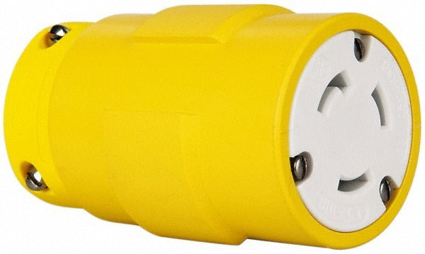 VALUE COLLECTION Value Collection 2947 L5-30 Connector 30A 125VAC Yellow