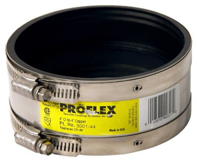 FERNCO Fernco Inc P3001-44 Shielded Coupling 4 Inches