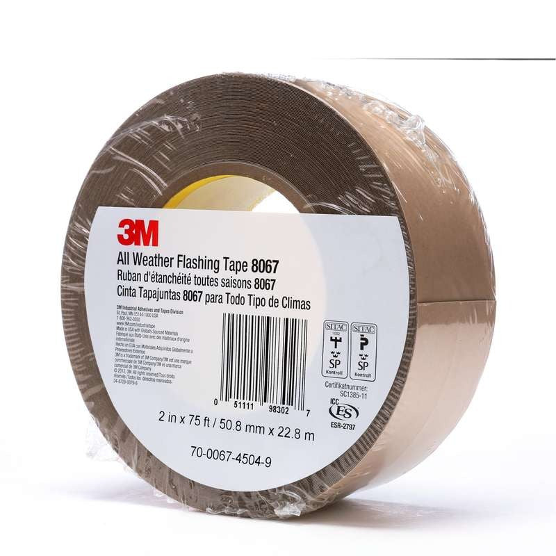 3M 3M 7000049773 All Weather Flashing Tape 8067 2 in x 75 ft (24/Case)
