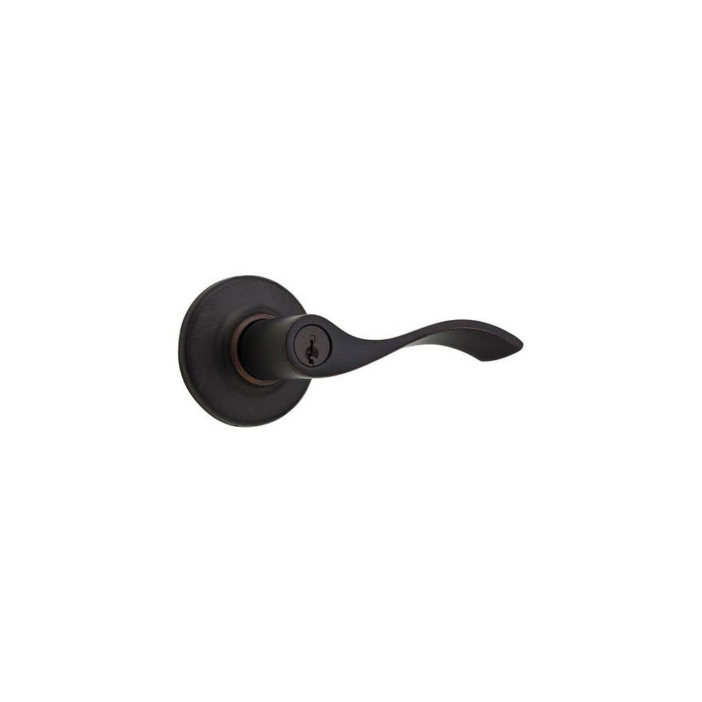 KWIKSET Kwikset 405BL-11P Balboa Lever Entry Door Lock Venetian Bronze