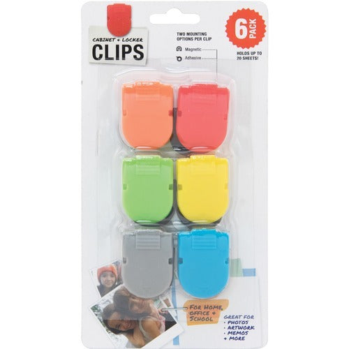 ADVANTUS Advantus Corp. AVT97526 Magnetic Clip 40-sheet Pack of 6