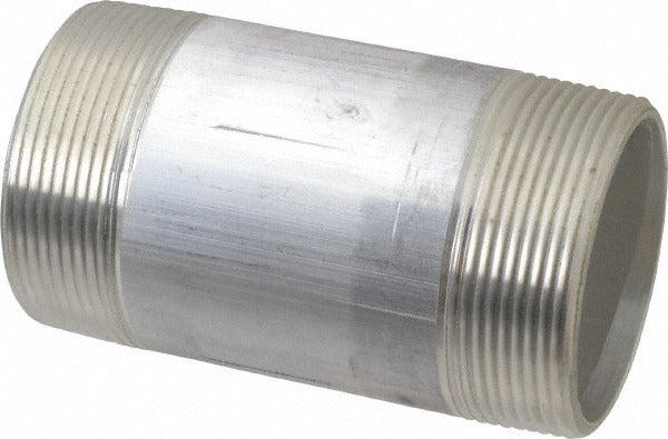 MERIT BRASS Merit Brass 8032-400 Aluminum Pipe Nipple 2x4 in Sch 40