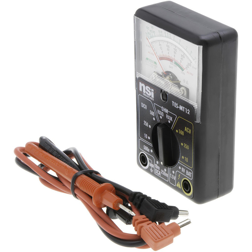 NSI INDUSTRIES Nsi Industries TES-MT12 Analog Multimeter Ac Dc