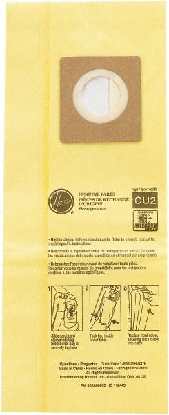 HOOVER Hoover AH10243 Cloth Vacuum Filter Bags 10 Pack