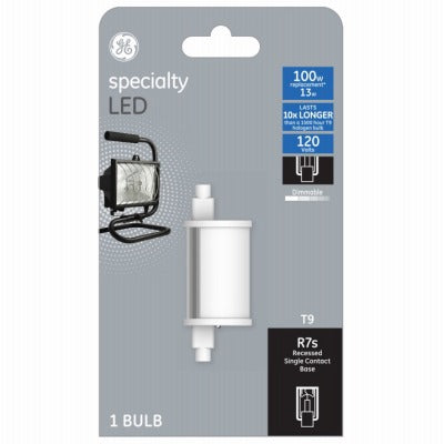 GE G E Lighting 93129010 T9 Led Bulb 13W 3000K R7s