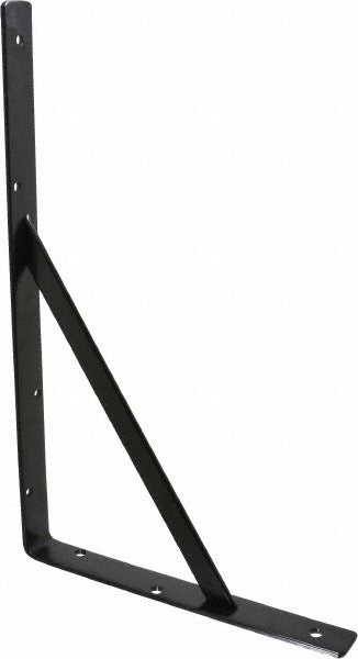 KNAPE & VOGT Knape Vogt 208 Blk 400 L-bracket 1000 Lb Wall Mount