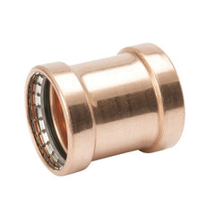 Mueller PF01913 Large Coupling, 4 in, Press, Wrought Copper