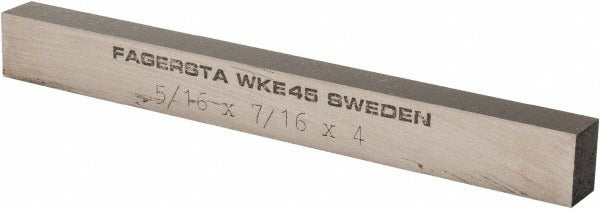 SECO TOOLS Seco 63005950 Tool Bit Blank WKE45 Cobalt Rectangle