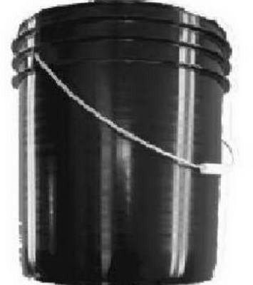 LEAKTITE Leaktite 005G01BK300 5 Gallon Black Industrial Pail