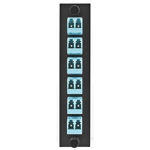 HUBBELL Hubbell Premise Wiring FSPNLCDS6AQ Fiber Adapter Panel