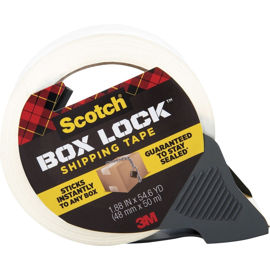 3M 3M MMM3950RD Scotch Box Lock Packaging Tape 1.88 in x 54.60 yd (1 Roll) 3950RD
