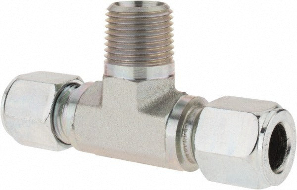 PARKER Parker 8-8-8 Sbu-s Male Branch Tee 1/2 in Nptf Steel 5000 Psi