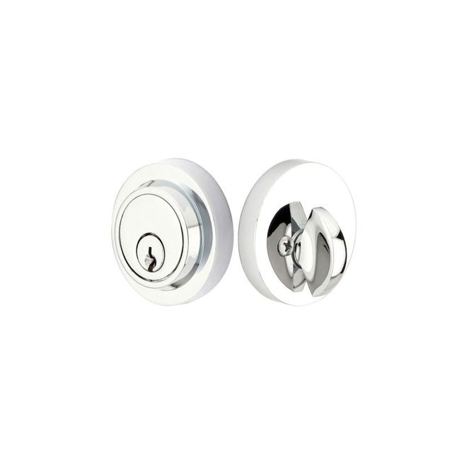 EMTEK Emtek 8467US26 Modern Single Cylinder Deadbolt Polished Chrome