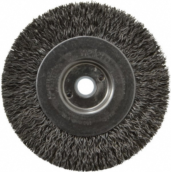 WEILER Weiler 93609 Wheel Brush 4 in Crimped Carbon Steel