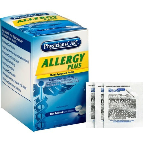 WESTCOTT Acme United ACM90091 Allergy Plus Medication 50 Tablets