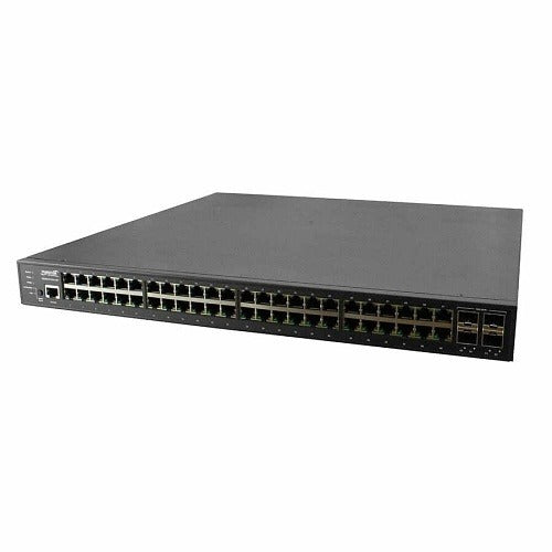 LANTRONIX Transition Networks SM48TAT4XA-RP-SA 48-port Gigabit Poe+