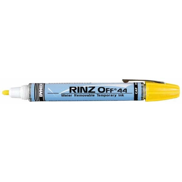 DYKEM Dykem 44757 Water-based Broad Point Marker Yellow