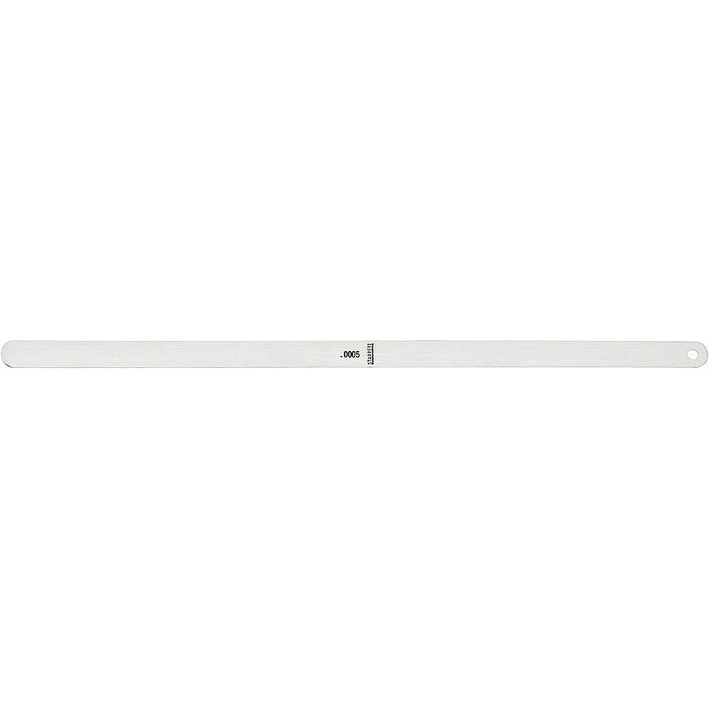 STARRETT Starrett 64209 Feeler Gage 0.0005 in Parallel Leaf Steel
