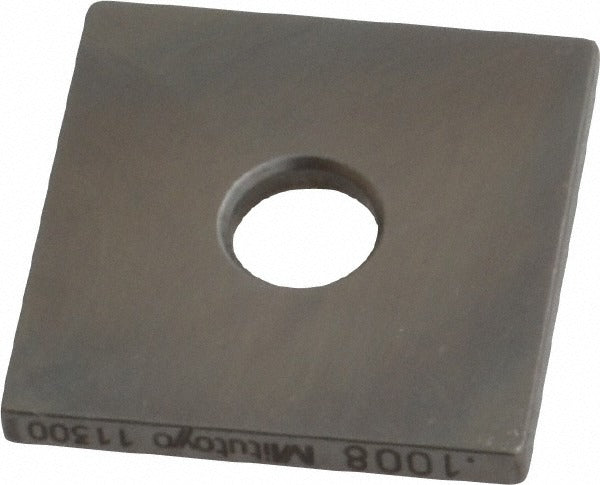 MITUTOYO Mitutoyo 614128-531 Square Steel Gage Block 0.1008 in Grade 0