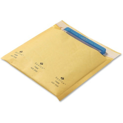 SPARCO Sparco SPR74995 Bubble Mailer 7.25x8 in Cd Dvd Pack of 25