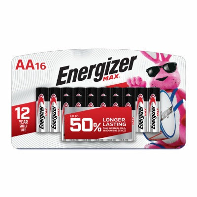 ENERGIZER Eveready Battery Co E91LP-16 Aa Battery 16 Pack