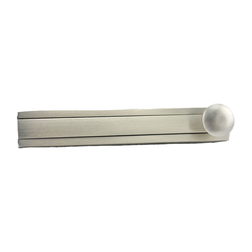 IVES Ives 40B154 Surface Bolt 4 Inches Solid Brass Satin Nickel