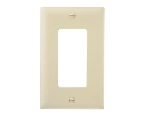 LEGRAND Legrand TP26-I Trademaster 1-Port Standard Wallplate 1 Gang 2-15/16 in W x 4.7 in H