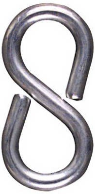 NATIONAL HARDWARE National Mfg N121-350 Closed S Hook 1.25in Zinc Steel 5 Pack