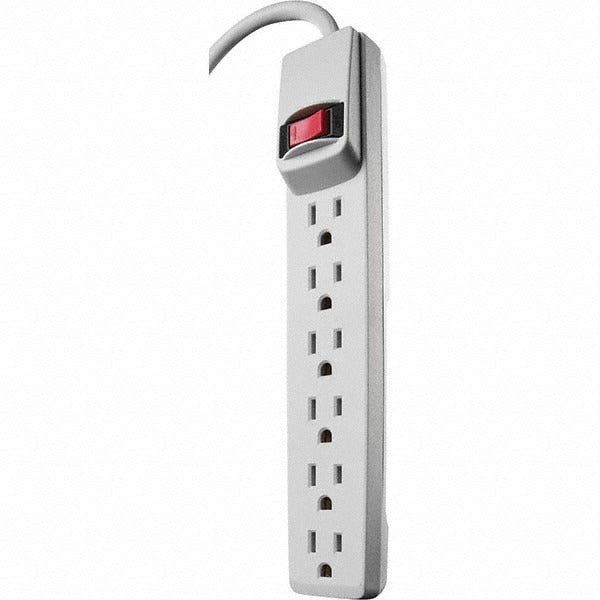 SOUTHWIRE Southwire 41434 Power Outlet Strip 6 Outlets 15A 120V